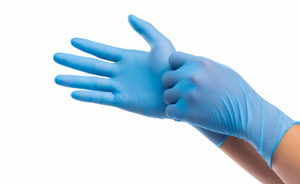 lath nitrile gloves